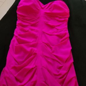 Cache Strapless Fitted Dress